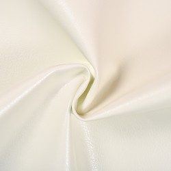 Ткань Дерматин (Кожзам) для мебели, цвет Белый (на отрез)  в Орле