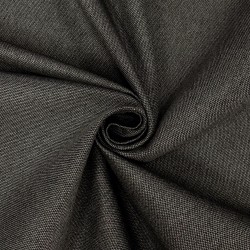 Ткань Рогожка (мебельная), цвет Тёмно-Серый (на отрез)  в Орле