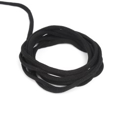 Шнур для одежды 4,5 мм, цвет Чёрный (на отрез)  в Орле