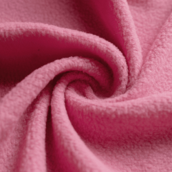 Флис Односторонний 130 гр/м2, цвет Розовый (на отрез)  в Орле