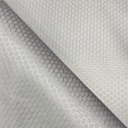 Ткань Оксфорд 300D PU Рип-Стоп СОТЫ, цвет Светло-Серый (на отрез)  в Орле
