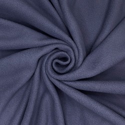 Ткань Флис Односторонний 130 гр/м2, цвет Темно-серый (на отрез)  в Орле