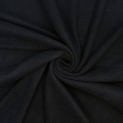 Флис Односторонний 130 гр/м2, цвет Черный (на отрез)  в Орле