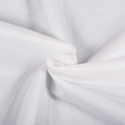 Ткань подкладочная Таффета 190Т, цвет Белый (на отрез)  в Орле