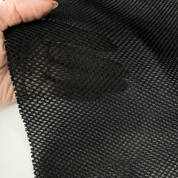 Сетка 3D трехслойная Air mesh 165 гр/м2, цвет Черный (на отрез)  в Орле