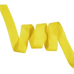 Окантовочная лента-бейка, цвет Жёлтый 22мм (на отрез)  в Орле
